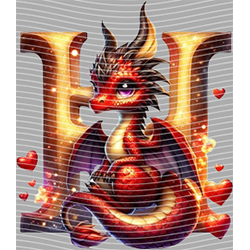 Cartoon letters-CL 518